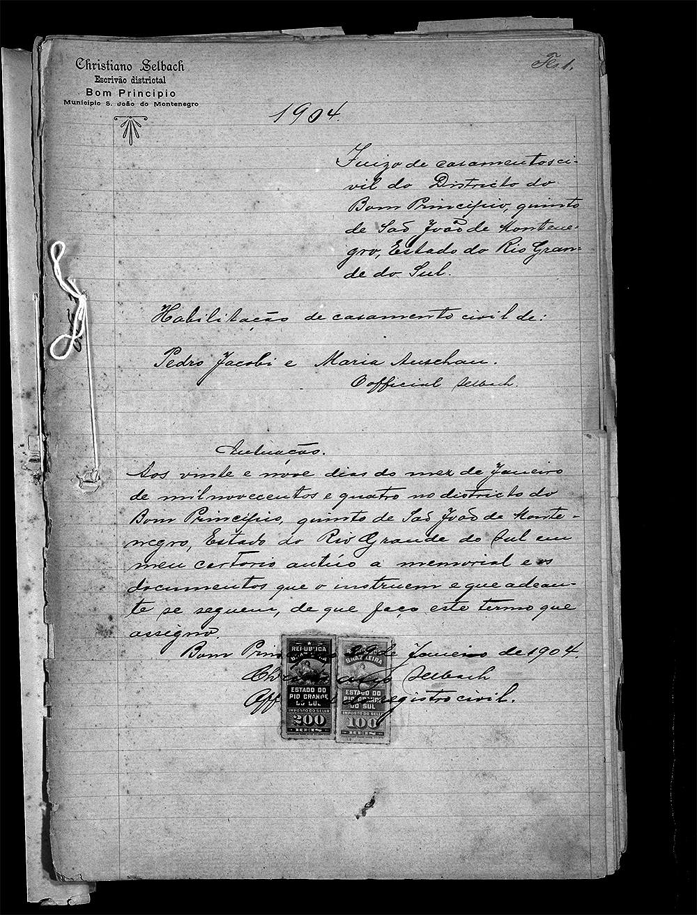 Casamento Pedro Jacobi